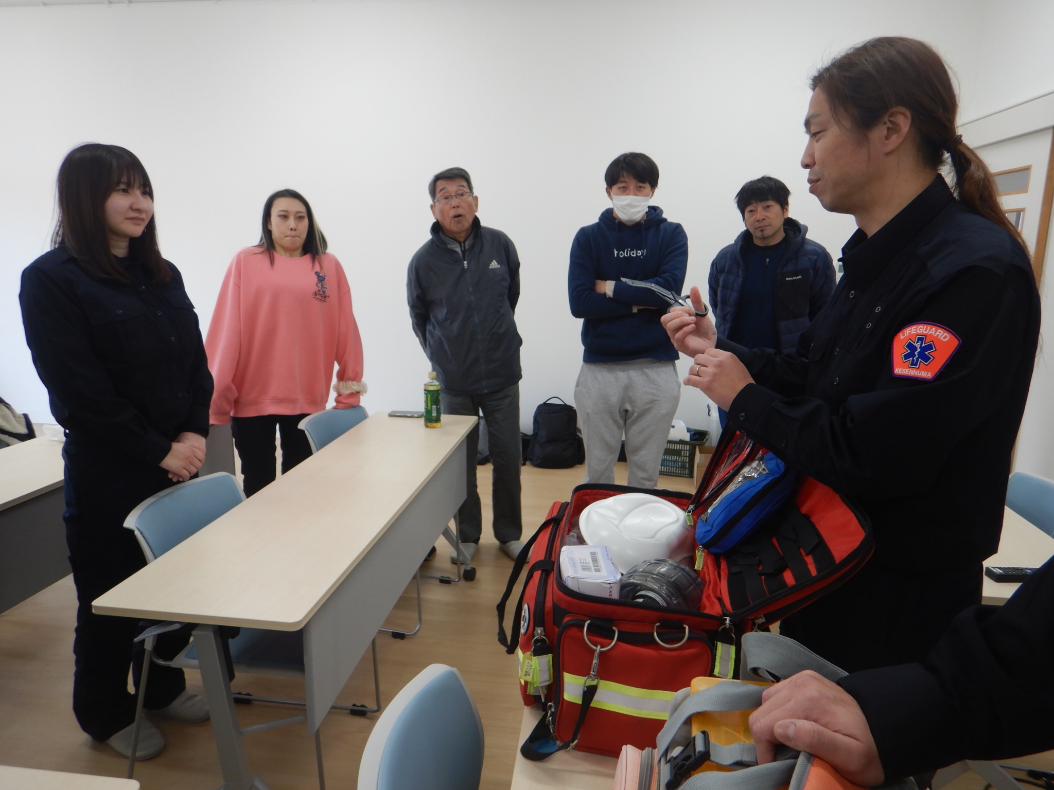 救命資機材の様子1